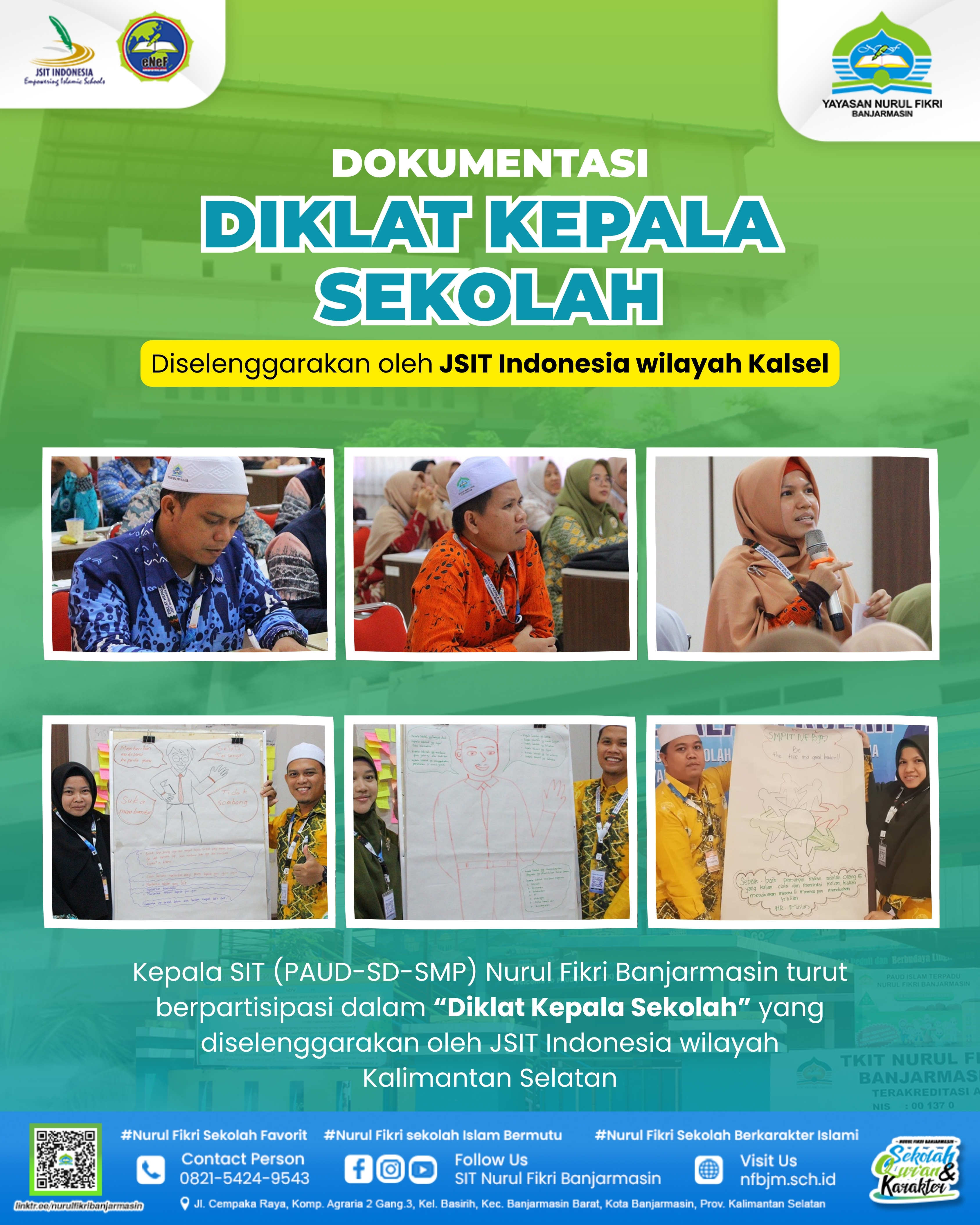 Peningkatan Kompetensi Kepala Sekolah Melalui Program Diklat JSIT Indonesia Kalsel