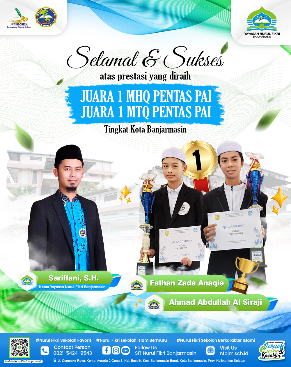 Barakallah untuk Ananda Abdullah dan Fathan