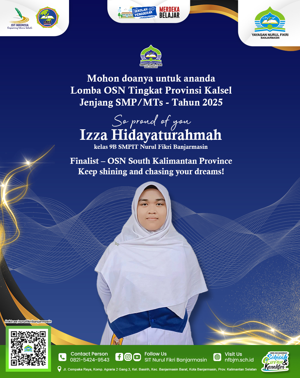 Selamat & Sukses kepada Ananda